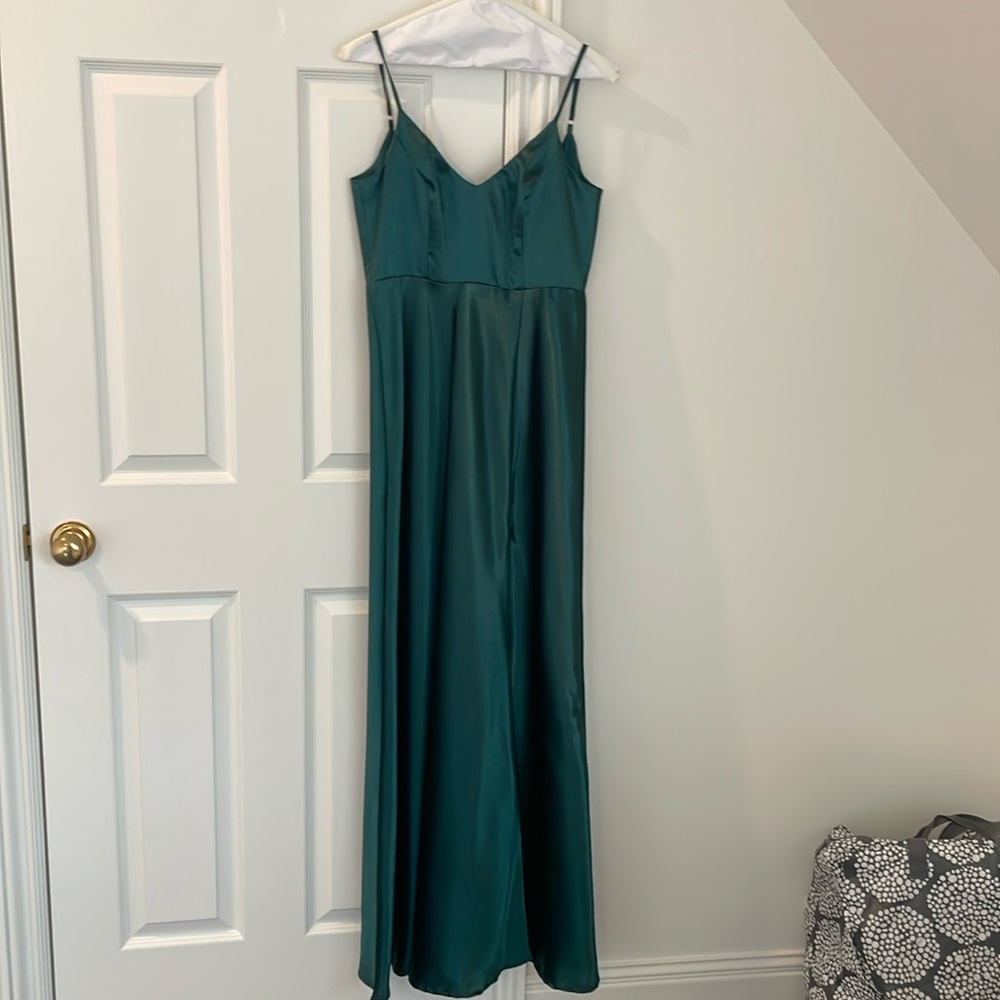 Birdy Grey gown, beautiful emerald green size XS